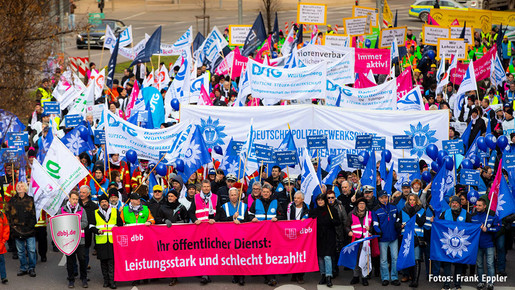 Demonstration in Stuttgart Demonstration in Stuttgart
