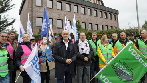 Einkommensrunde Hessen: Demo vor den finalen Verhandlungen