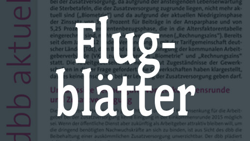 Flugblätter Flugblätter