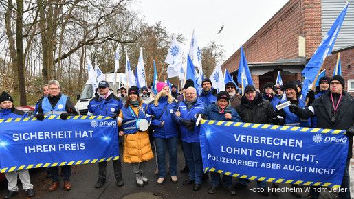 Einkommensrunde 2023, dbb, DPolG, GDL, Demo Potsdam, Tv-L