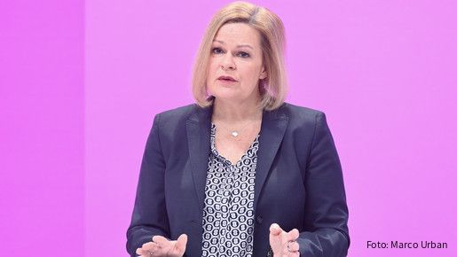 Bundesinnenministerin Nancy Faeser Bundesinnenministerin Nancy Faeser