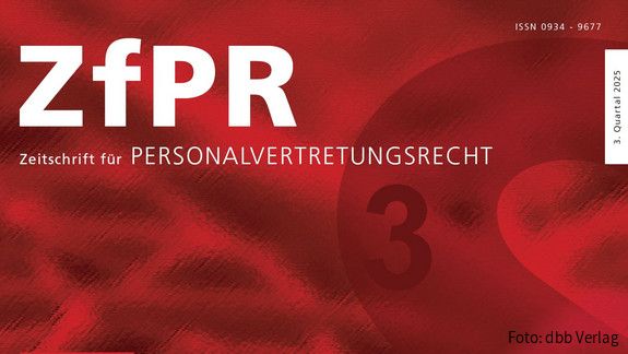 Eine Grafik mit weißer Schrift "ZfPR" auf rotem Grund