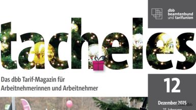 Dezember-Ausgabe des Tarif-Magazins fertig